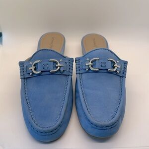 Donald J. Pliner Women's Blue Slip-On Shoes